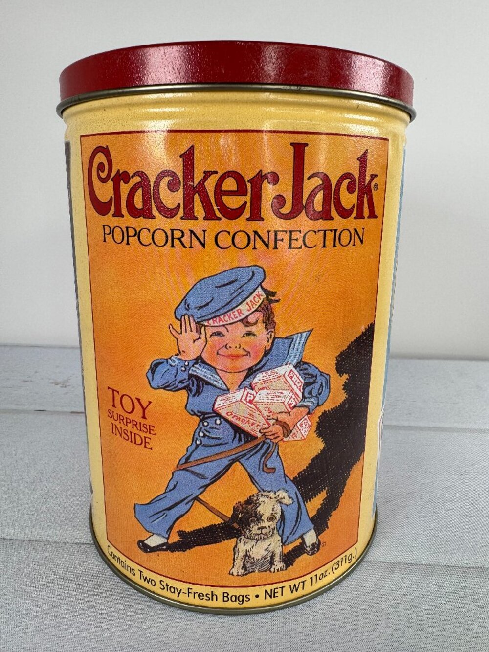 Vintage 1991 Cracker Jack Limited Edition Tin "Second in Series"